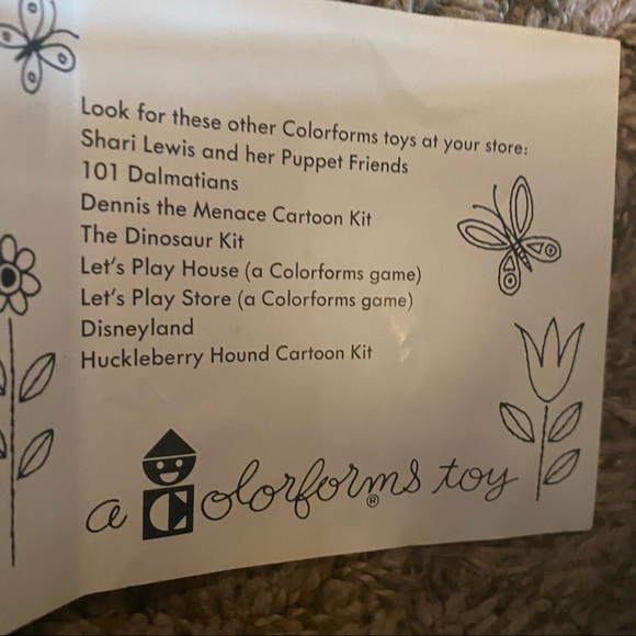 color forms Walt disney's babes in toyland Annette Dress Designer Kit - Picture 12 of 14